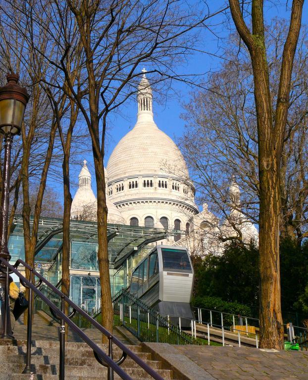Duplex De Charme Au Coeur De Montmartre Apartamento Paris Exterior foto